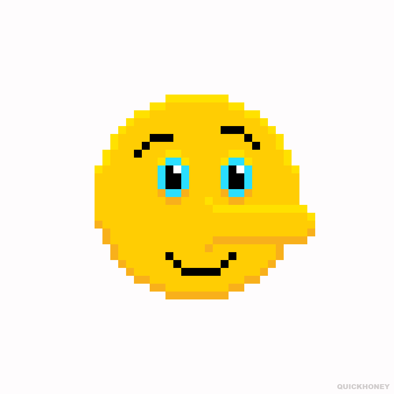 Lie Emoji 8bit abstract animation design emoji emoticon illustration lier lies pixel pixel art