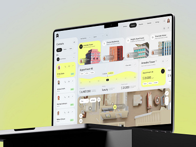Arche - Real Estate Dashboard ai app business crm dashboard design estate interface product real estate rent saas software ui ux web