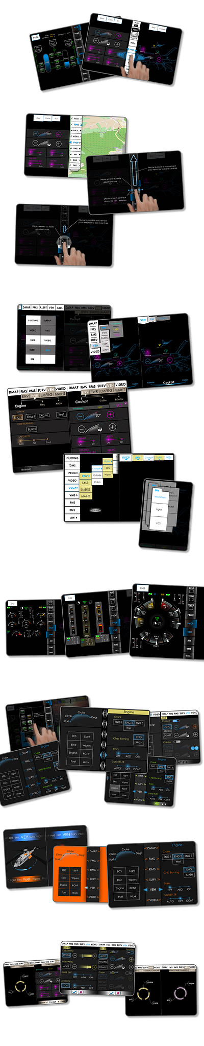 Airbus Pilots IHM product design ui ui design ux uxdesign