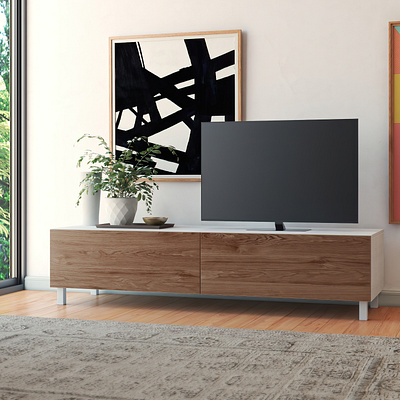 TV Stand Lifestyle Rendering 3d 3d model 3ds max cgi furniture interior modeling render tv visualization