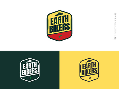 Earth Bikers | biker logo design 3d bike logo shirts bike logo stickers biker logo design biker logo ideas biker logo vector branding graphic design logo typography ui