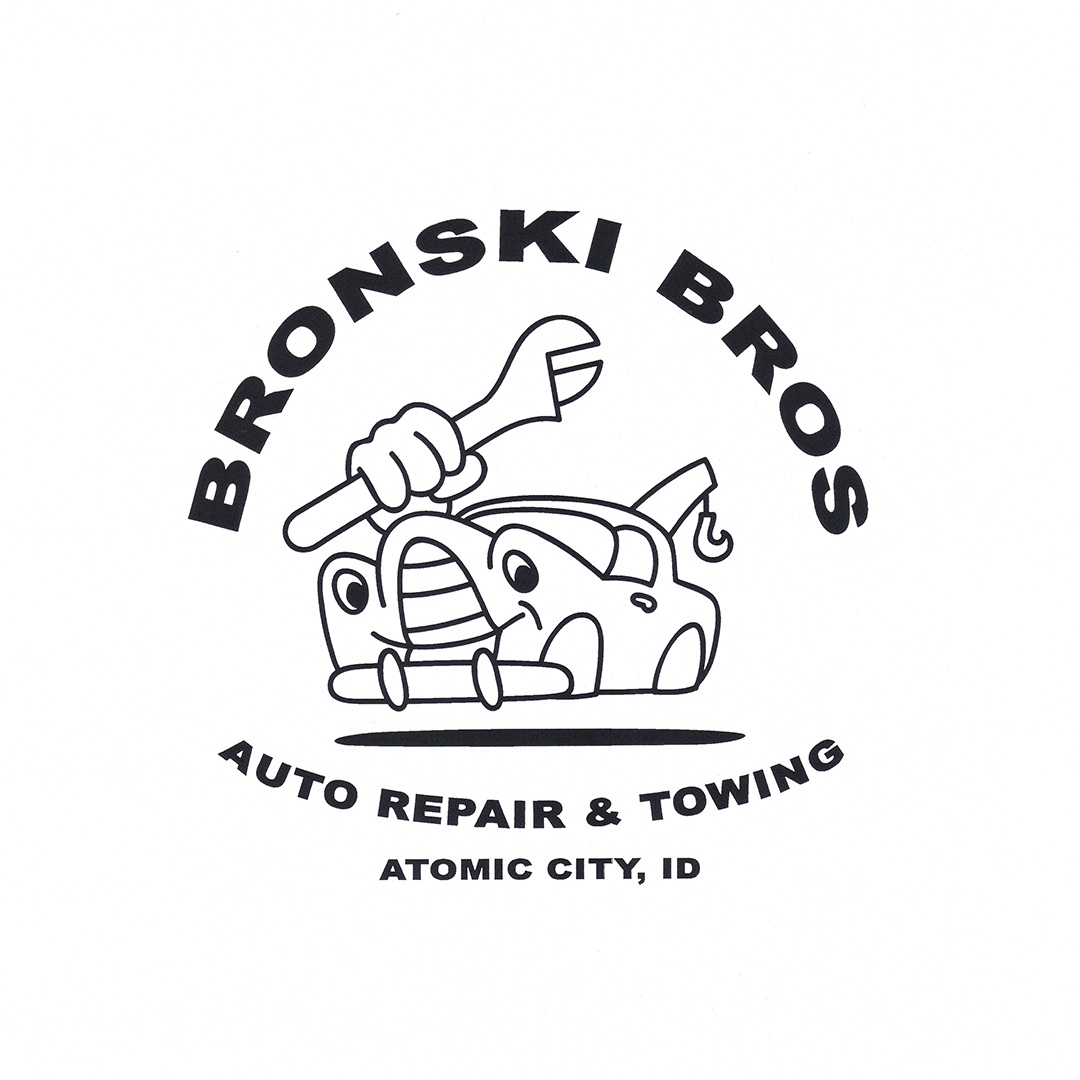 FUTURO DARKO Tee branding car clothing comic garage logo tee tow truck