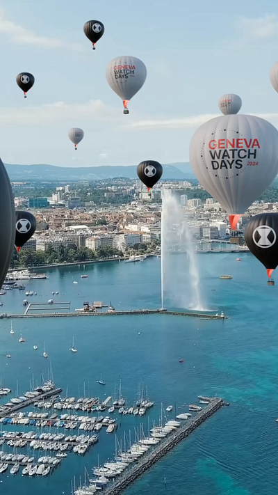 Favre Leuba Rebrand air balloon branding cgi rebrand switzerland