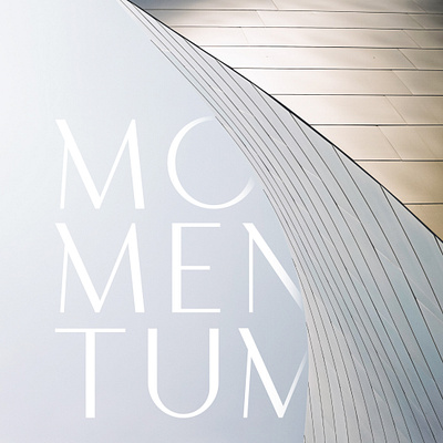 Momentum architecture brand branding design graphic graphic design identity logo logotype minimal minimalistic photography shape type visual visual identity