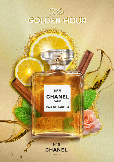 Chanel No 5 Poster graphic design poster design print ad social media