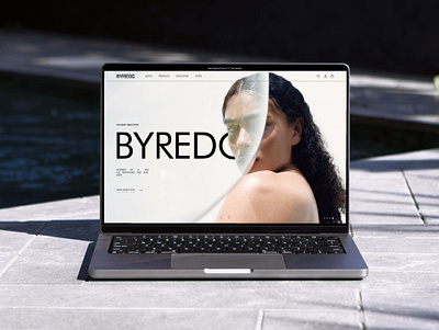 Website UI - BYREDO figma interfacedesign landingpage redesign typography ui uidesign ux uxdesign uxui uxuidesign webdesign websitedesign