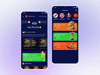 Rewards screen - fidelyz app experiences