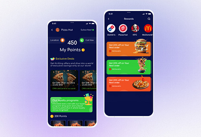 Rewards screen - fidelyz app experiences