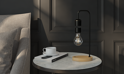 Table Lamp Lifestyle Rendering 3d 3d model 3ds max cgi furniture lamp lifestyle modeling product render table lamp visualization