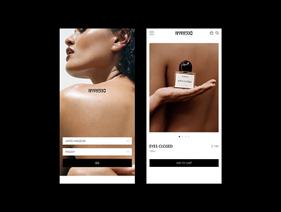 Website UI - BYREDO figma interface design landing page typography ui ui design ux ux design uxui uxui design web design website design