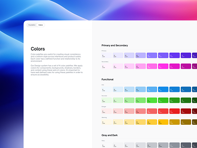 🌈 Color Primitives - Atomize abstract atomize branding design system figma gradient ui variables