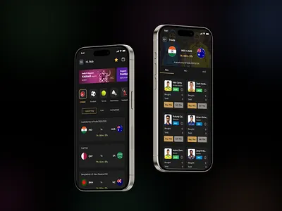 Sports App appdesign branding design designer driblle hore designer illustration mobileapp mtafic sports app ui ux website