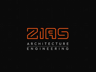 Zias Architecture and Engineering architecture brand identity branding construction logo logo design