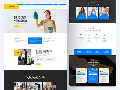 Clean Website Design carpet cleaning cleaning services design showcase graphic design home cleaning landing page design local cleaning service modern design office cleaning professional cleaners ui uiux uiux design uiux designer user interface ux web design inspiration web layout webdesign website design