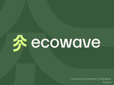 EcoWave - Logo Design Project brand branding design illustrator logo logo design logodesign logos minimal