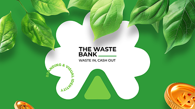 The Waste Bank - Branding & Visual Identity banking branding graphic design logo logo design recycling visual identity