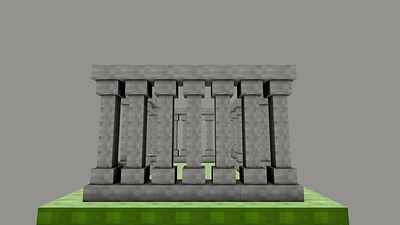 Minecraft Animation made in Blender 3 d 5 blender blocks craft design engine mine minecraft unreal visual