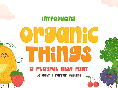 Organic Things Font