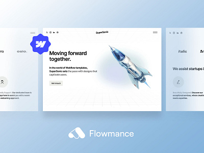 🚀 Elevate Your Online Presence with SuperSonic – Agency Webflow agency template design illustration template webflow webflow template webflowtemplate websitedesign