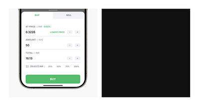 Buy & Sell | Interaction animation components figma interaction ui variables