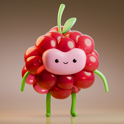 Princess Wildberry from Adventure Time 3d animation character design illustration stylized