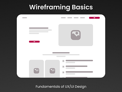 Wireframing Basics design graphic design ui ux