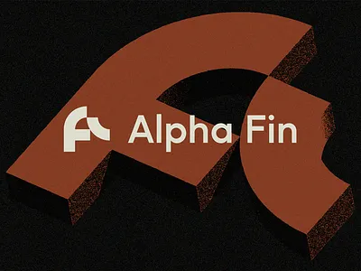 ALPHA FIN LOGO / BRAND IDENTITY / INVESTMENT LOGO a branding design fintech fintech branding fintech logo illustration investment logo logo logo a logo design logo minimalism minimalism saas logo web design