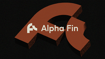 ALPHA FIN LOGO / BRAND IDENTITY / INVESTMENT LOGO a branding design fintech fintech branding fintech logo illustration investment logo logo logo a logo design logo minimalism minimalism saas logo web design