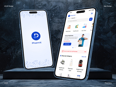 Online Pharmacy Mobile App UI Design app design app ui app ui design figma medical medicine mobile app mobile app design mobile app ui online pharmacy pharma pharmacy pharmacy app pharmacy mobile app ui ui ux uiux ux
