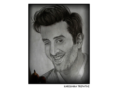 Ranbir Kapoor 3d animation anotomy art artist design drawing graphic design illustration logo motion graphics pencil sketch ui