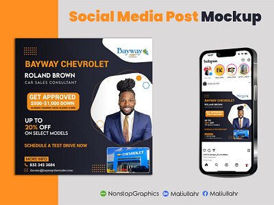 Social Media Post Design banner branding facebok facebook graphic design instagram poster social media post design soical media mockup