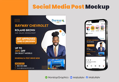 Social Media Post Design banner branding facebok facebook graphic design instagram poster social media post design soical media mockup