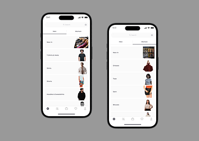 E-commerce Mobile App Product Listing UI ecommerce product listing page ui ui uiux ux