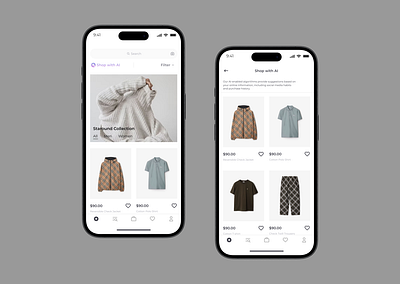 Fashion E-commerce Mobile App UI Design design ecommerce ecommerce ui design mobile app ui design ui uiux ux