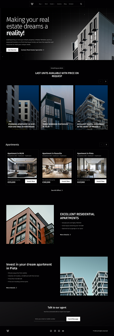 Real Estate homepage animation branding design dribbble homepage motion realestate responsive ui uiuxdesign ux uxresearch website