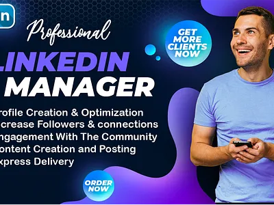 I will professionally manage and ghostwrite for your linkedin pa linkedin linkedin management linkedin manager linkedin marketing linkedin page linkedin profile social manager