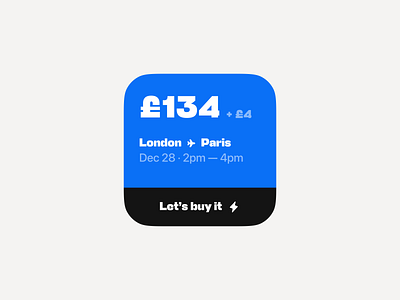 Aviasales widget for subscribing to the cost app aviasales design figma flight ios product design travel ui ux widget