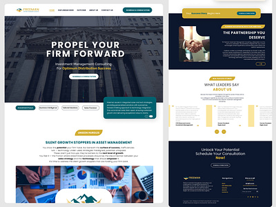 Freeman IMC Website Design & Development design typography ui ux website design