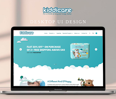 Kiddicare Website Ui Design design figma product ui ux