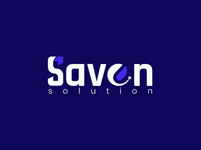 Saven Solution brand design brand identity branding icon illustration logo logo design logo folio minimal logo s logo saven solution ss logo