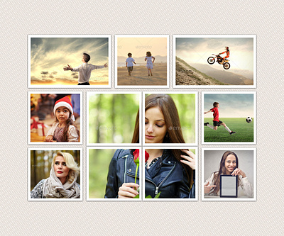 Photo Frame Template v1 template