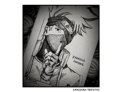 Kakashi Hatake Pen 3d animation branding design graphic design illustration logo motion graphics ui vector