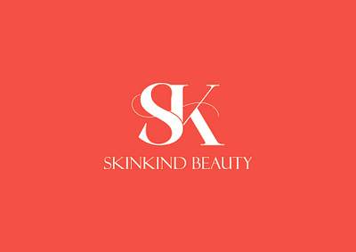 SKINKIND BEAUTY brand design brand identity branding design icon illustration k logo logo logo design logo folio s logo sk logo