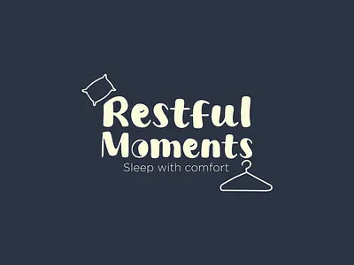 Restful Moments- Branding graphic design logo