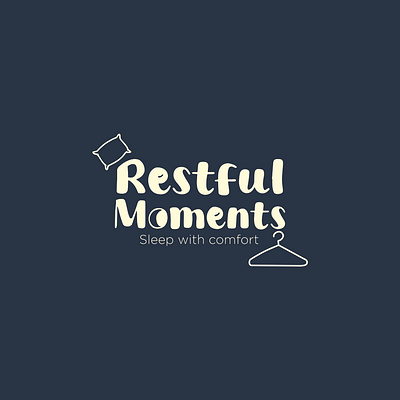 Restful Moments- Branding graphic design logo