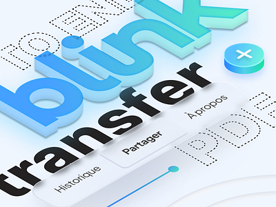 Blink Visual Assets app assets design glass gradient pdf tranparent transfer visual design