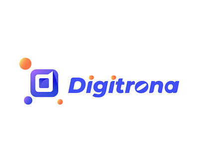 Digitrona; Digital Marketing Comapny logo Branding abstract bot logo brand identity brand identity designer branding company logo creative logo d latter logo d logo design digital marketing company logo graphic design icon logo illustration logo tech logo web logo