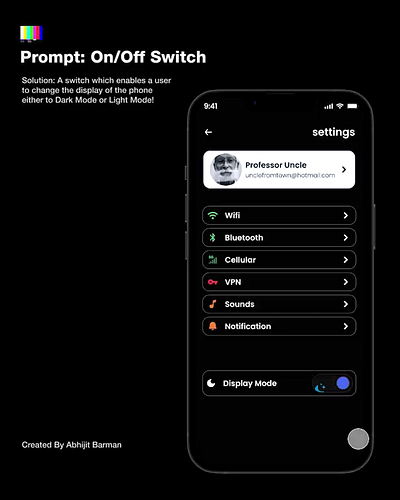 On/Off Switch