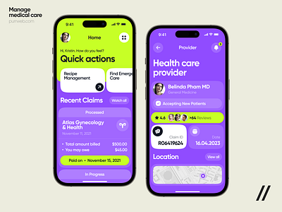 Telehealth Mobile iOS App Design Concept android android design app app design concept dashboard design health interface ios ios design medicine mobile mobile app mobile ui product design telehealth ui ux