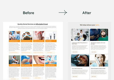 Design Roast #2 🦷🔥 app appdesign branding clean clinic dailyui dental dentalclinic dentaloffice dentist design figma ios orange surgery teeth tooth ui ux uxui